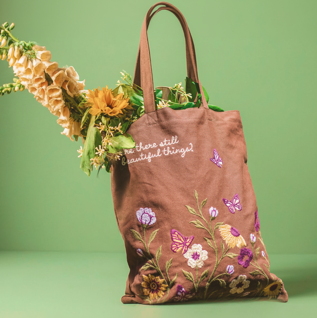 Are There Still Beautiful Embroidered Tote Bag