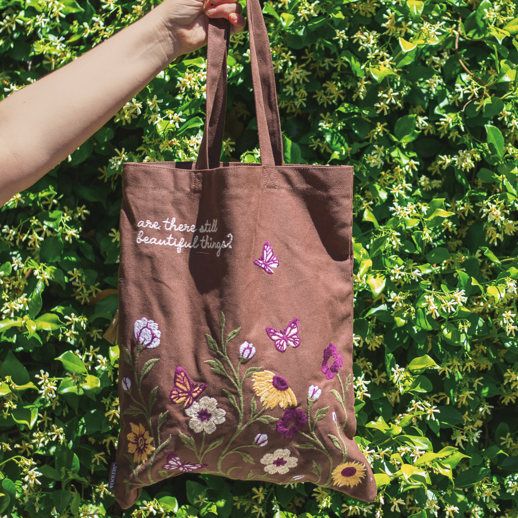 Are There Still Beautiful Embroidered Tote Bag