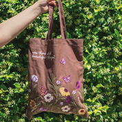 Are There Still Beautiful Embroidered Tote Bag