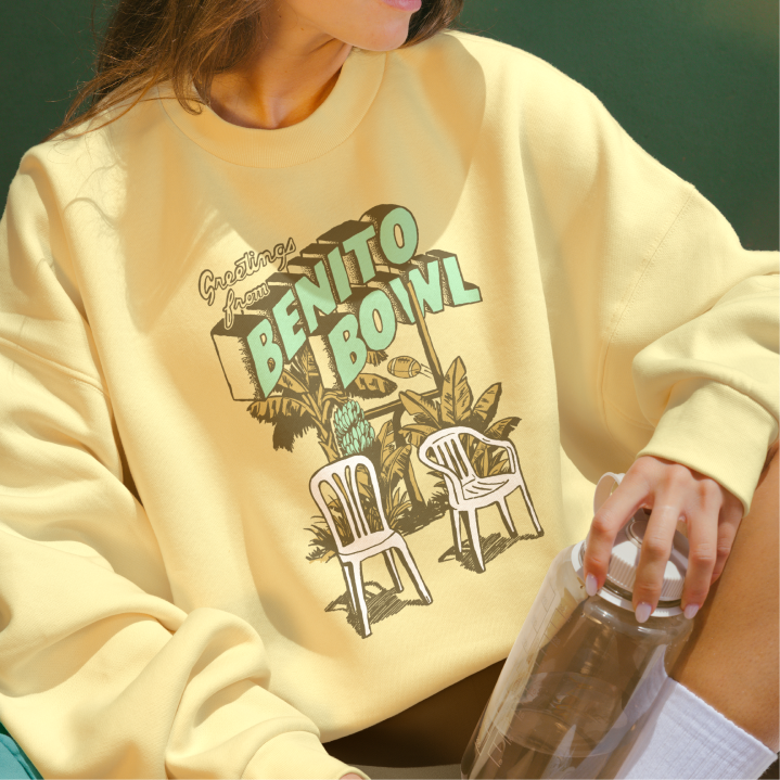 Benito Bowl Crewneck