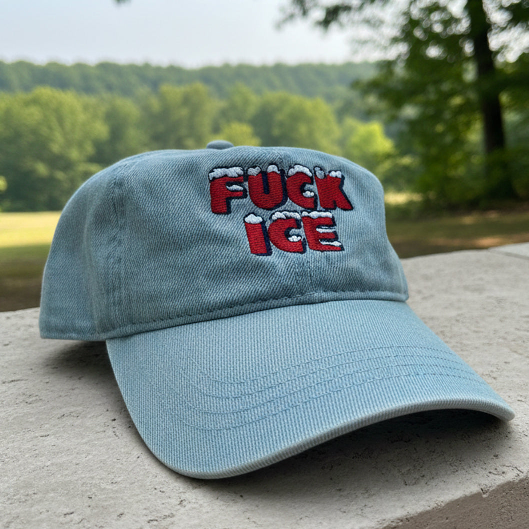 Fuck ICE Denim Hat
