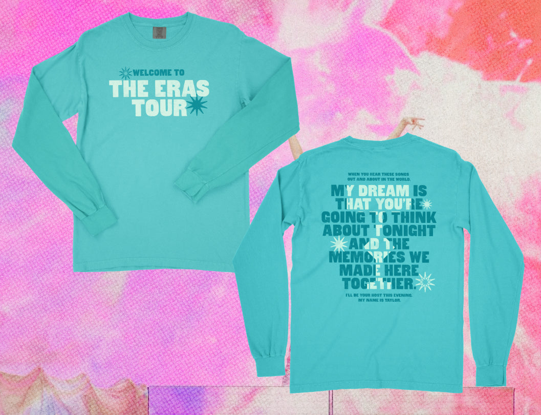 Welcome To The Eras Long Sleeve Tee