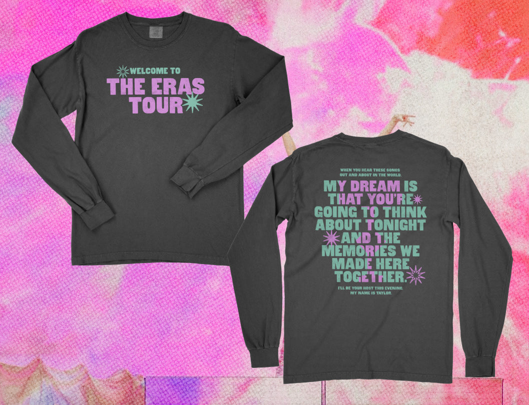 Welcome To The Eras Long Sleeve Tee