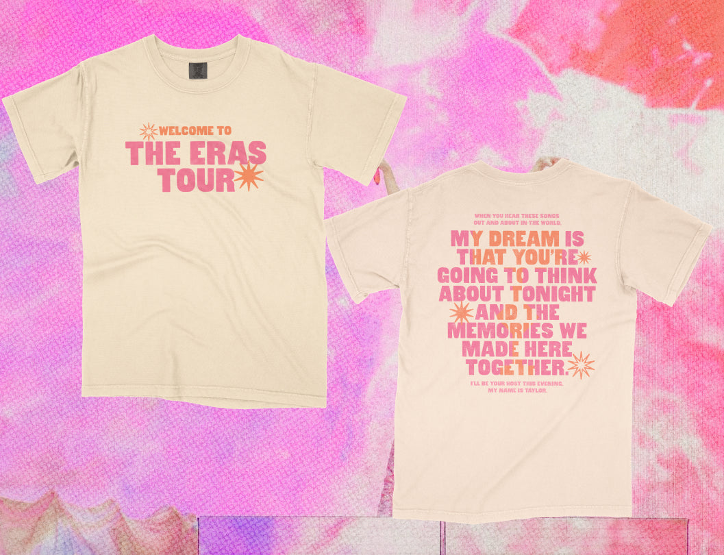 Welcome To The Eras Tee