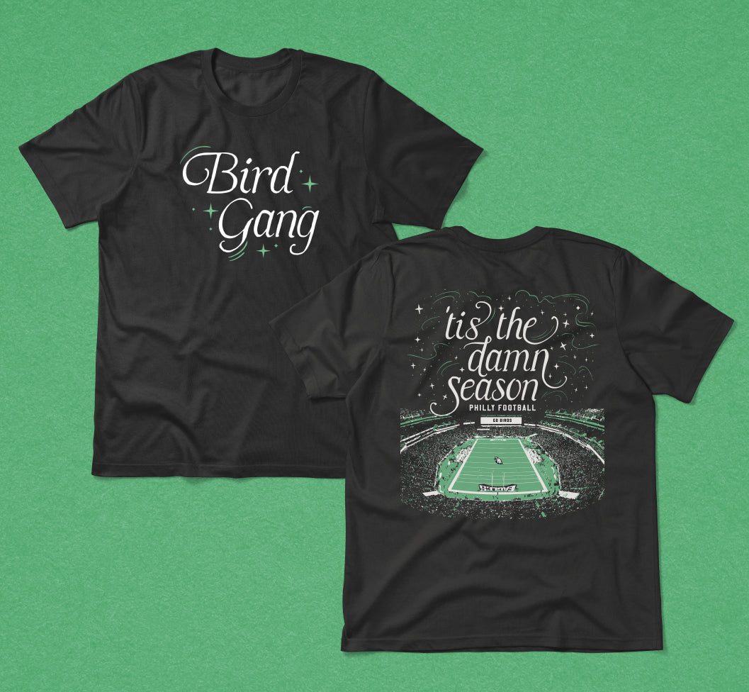 Bird Gang Philly Football Tee