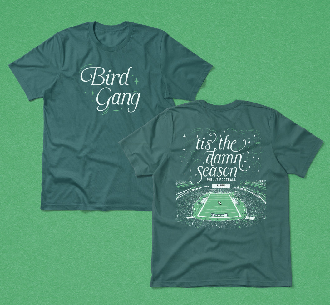 Bird Gang Philly Football Tee