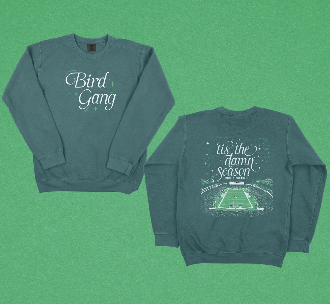 Bird Gang Philly Football Crewneck
