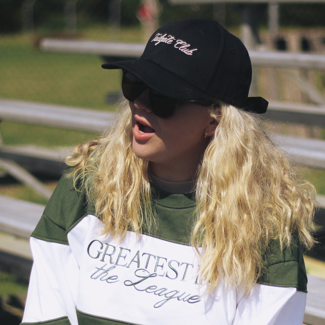 Tailgate Club Black Bow Hat