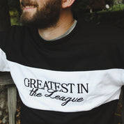 Black Game Day Classic Varsity Crewneck