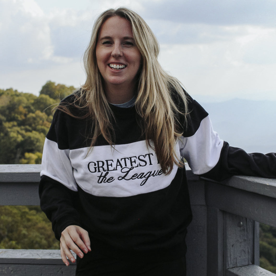 Black Game Day Classic Varsity Crewneck