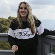 Black Game Day Classic Varsity Crewneck