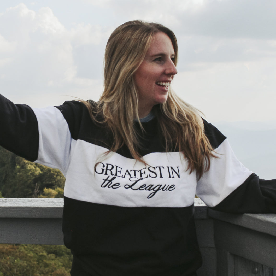 Black Game Day Classic Varsity Crewneck
