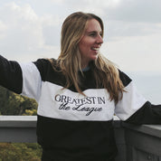 Black Game Day Classic Varsity Crewneck