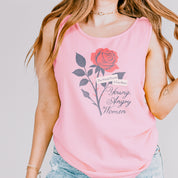 The World Needs Young, Angry Women Comfort Colors Tank
