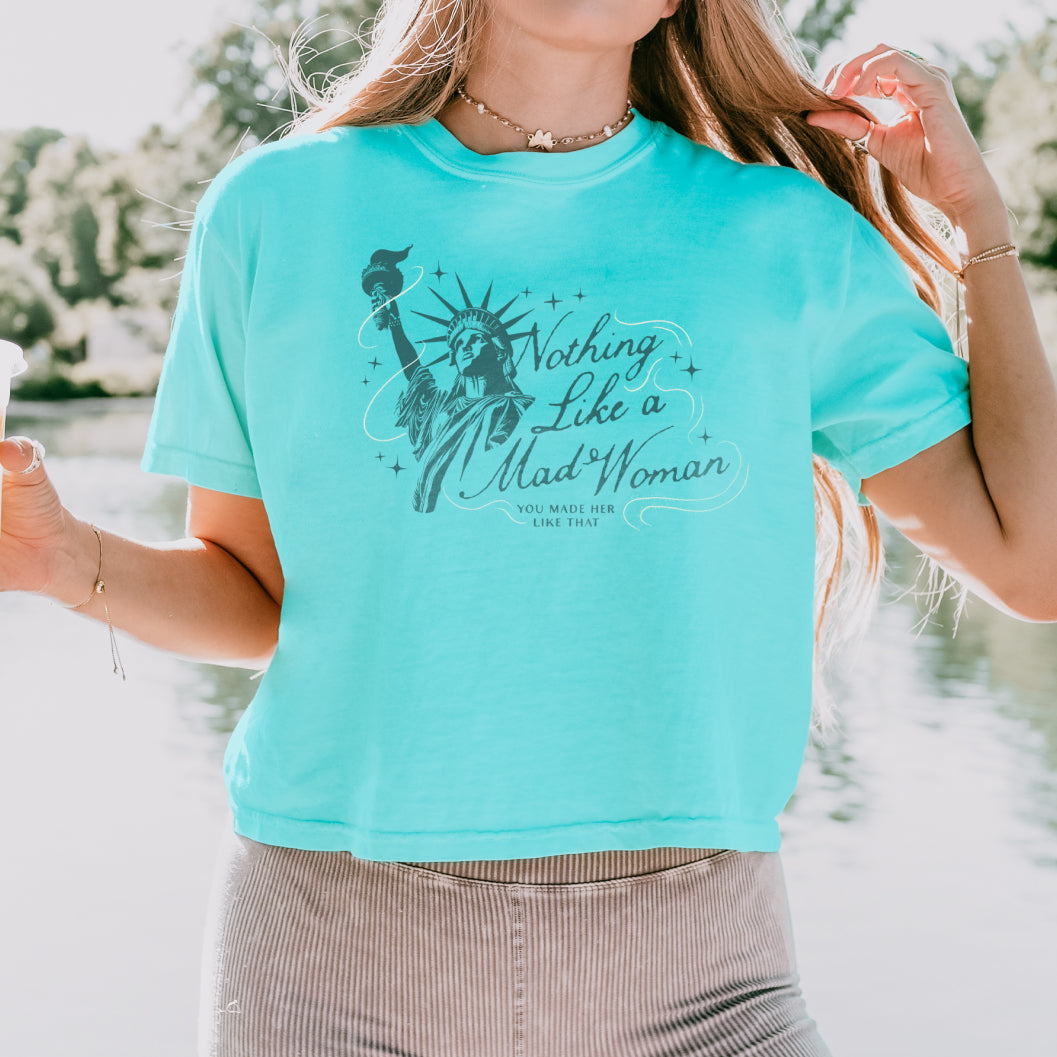 Mad Woman Liberty Crop Top