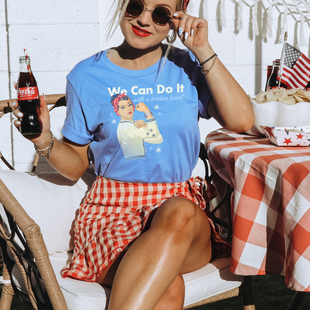 Rosie The Riveter Bella Canvas Soft Tee