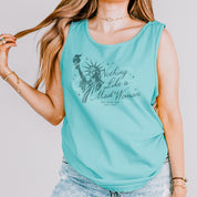 Mad Woman Liberty Comfort Colors Tank