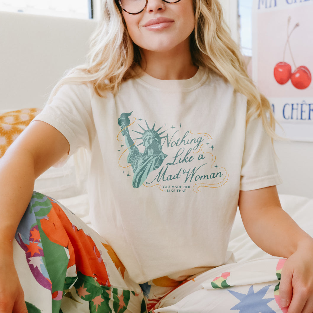 Mad Woman Liberty Crop Top