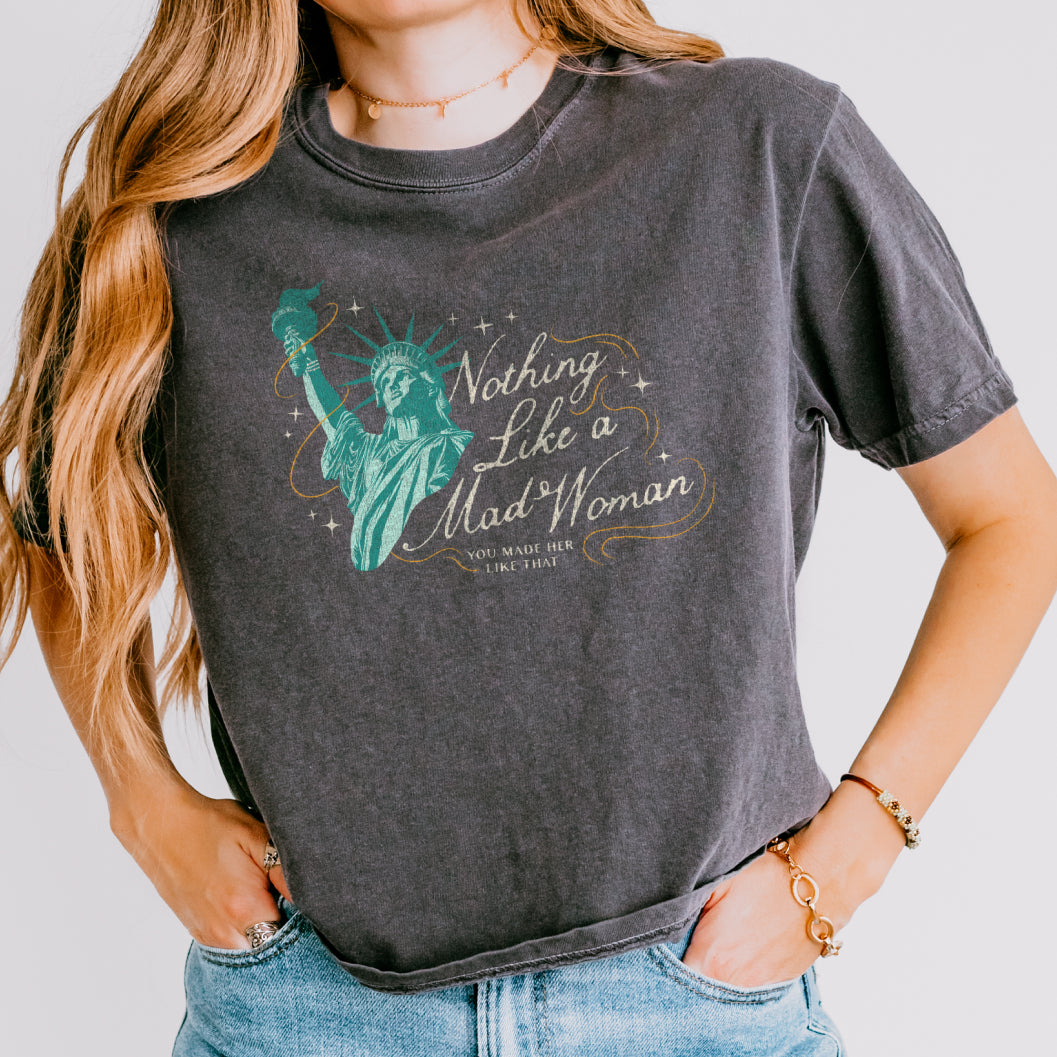 Mad Woman Liberty Crop Top