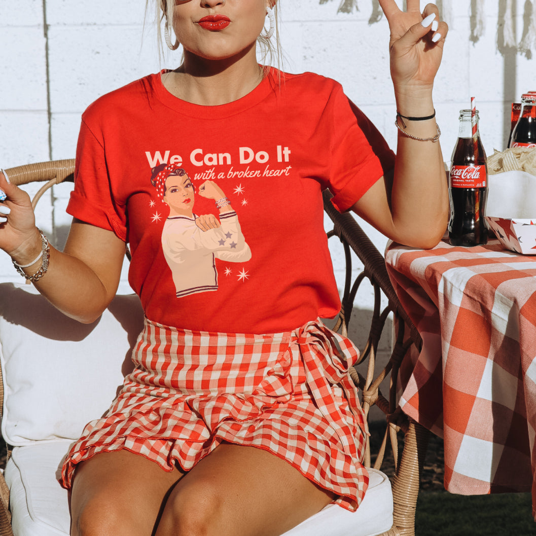 Rosie The Riveter Bella Canvas Soft Tee