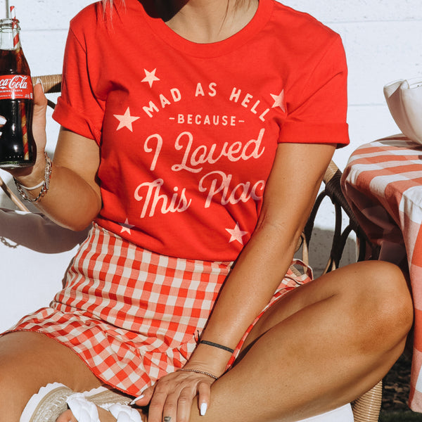 Mad as Hell Bella Canvas Soft Tee