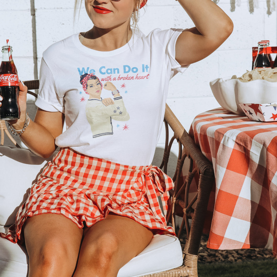 Rosie The Riveter Bella Canvas Soft Tee