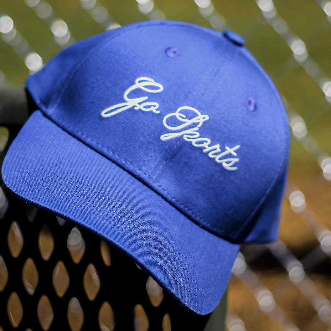 Go Sports Blue Bow Hat