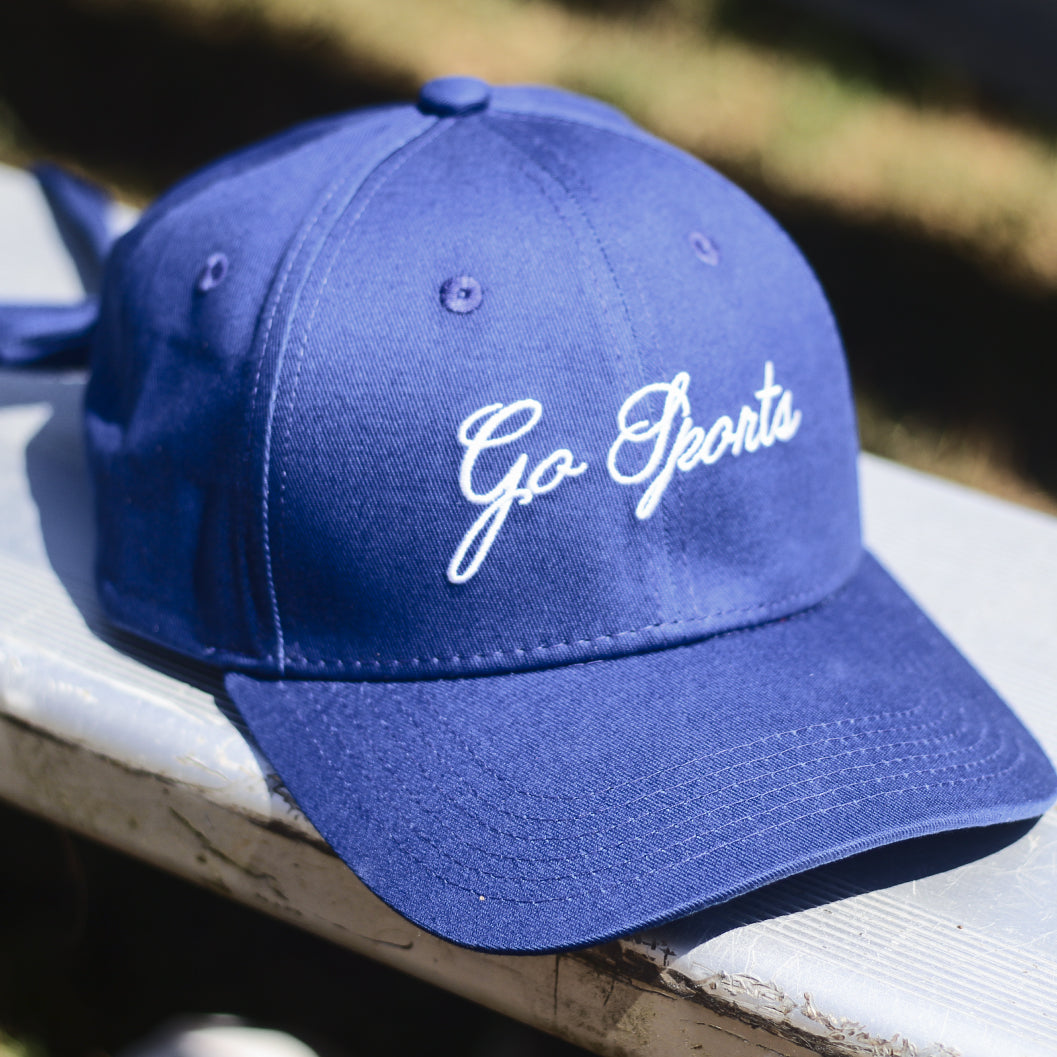 Go Sports Blue Bow Hat