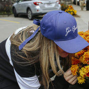 Go Sports Blue Bow Hat