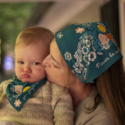 Embroidered Marjorie Bandana
