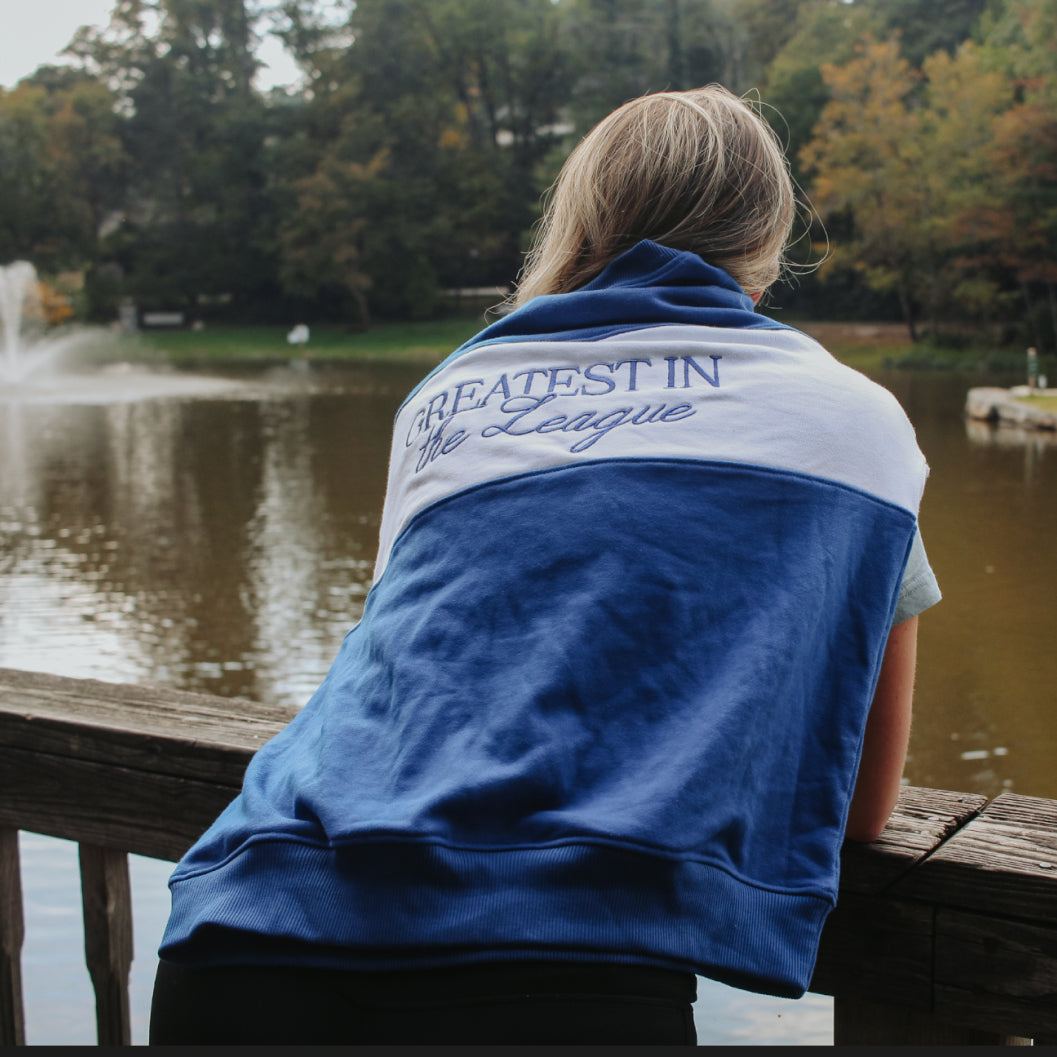 Blue Game Day Classic Varsity Crewneck