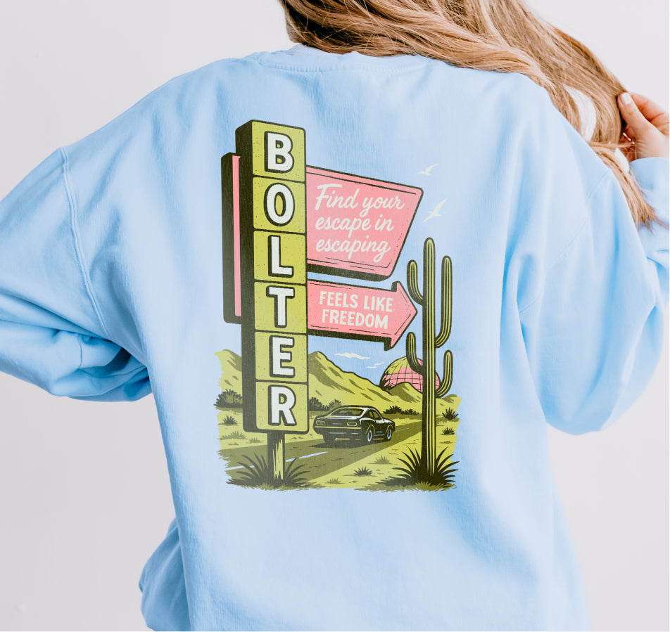 Find You Escape Lightweight Crewneck