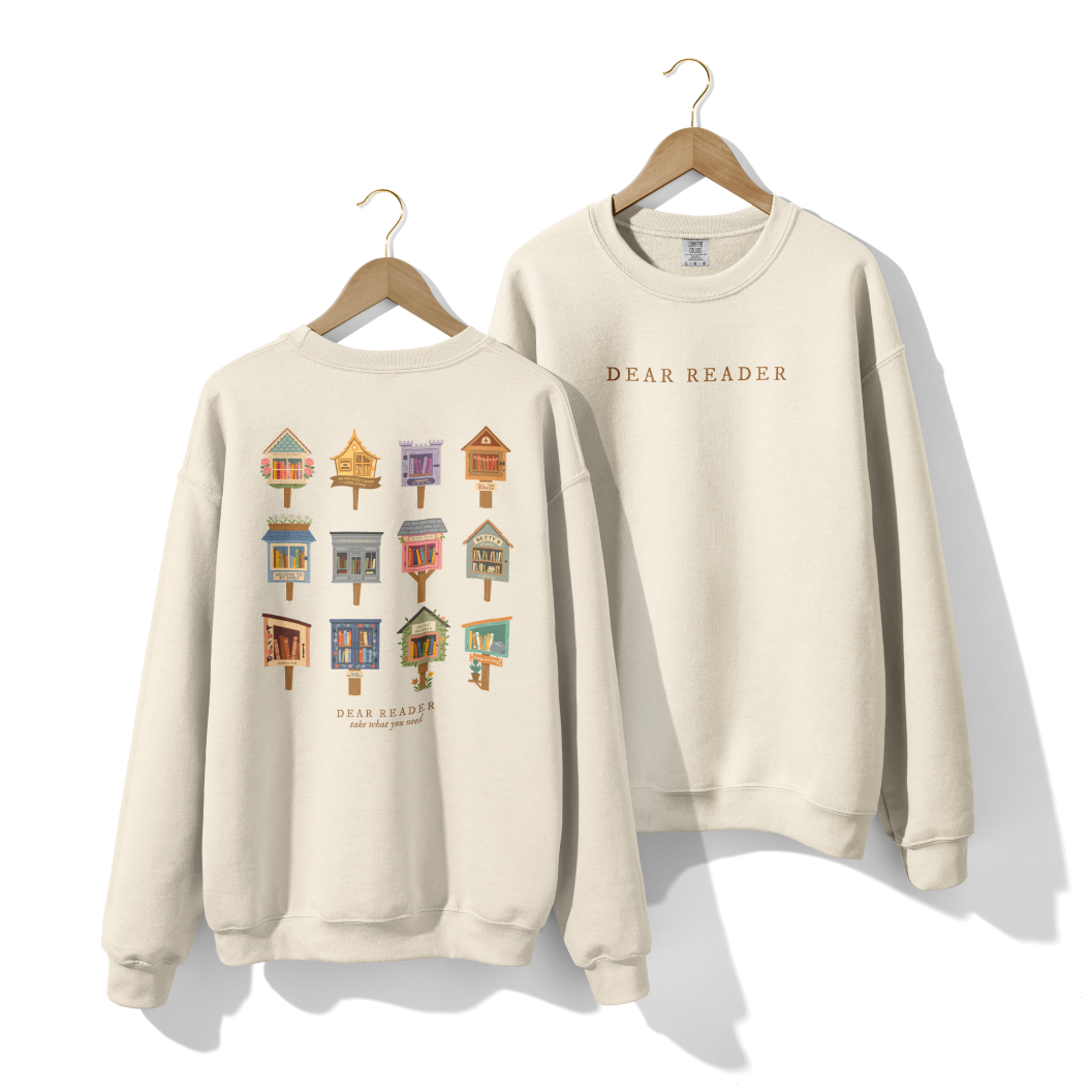 Dear Reader Lightweight Crewneck