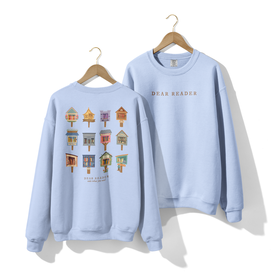 Dear Reader Lightweight Crewneck