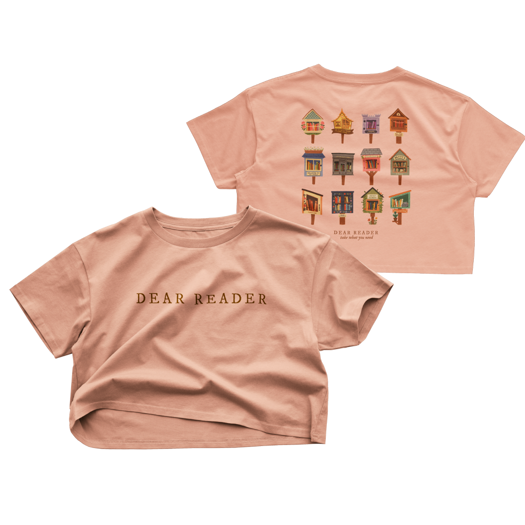Dear Reader Crop Top