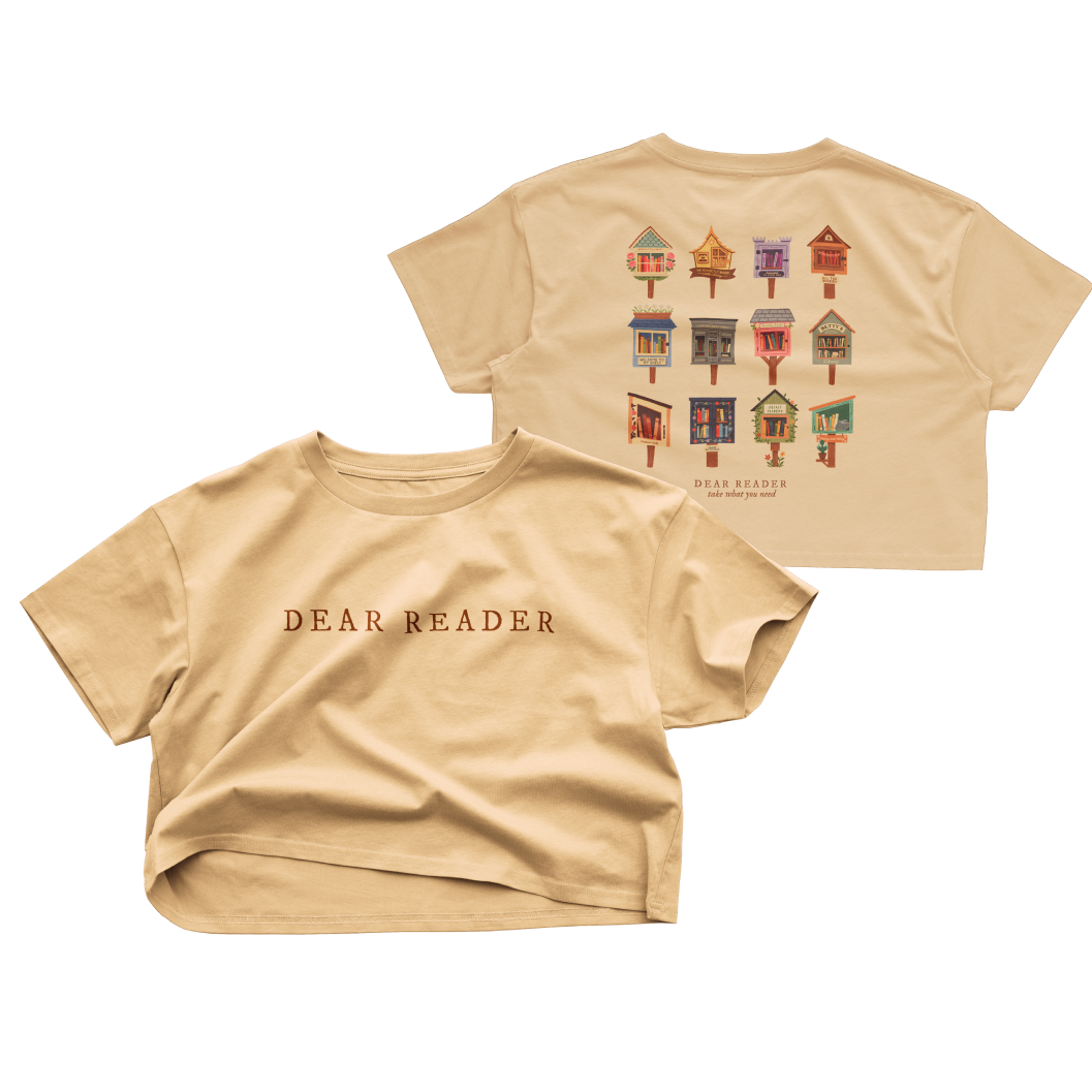 Dear Reader Crop Top