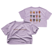 Dear Reader Crop Top