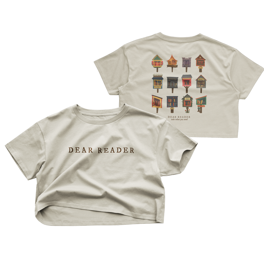 Dear Reader Crop Top