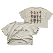 Dear Reader Crop Top