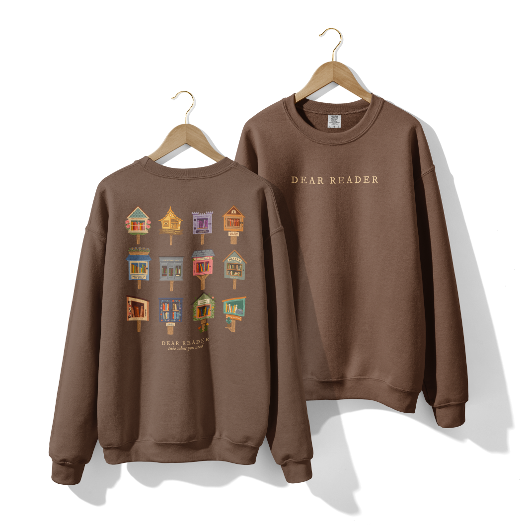 Dear Reader Lightweight Crewneck