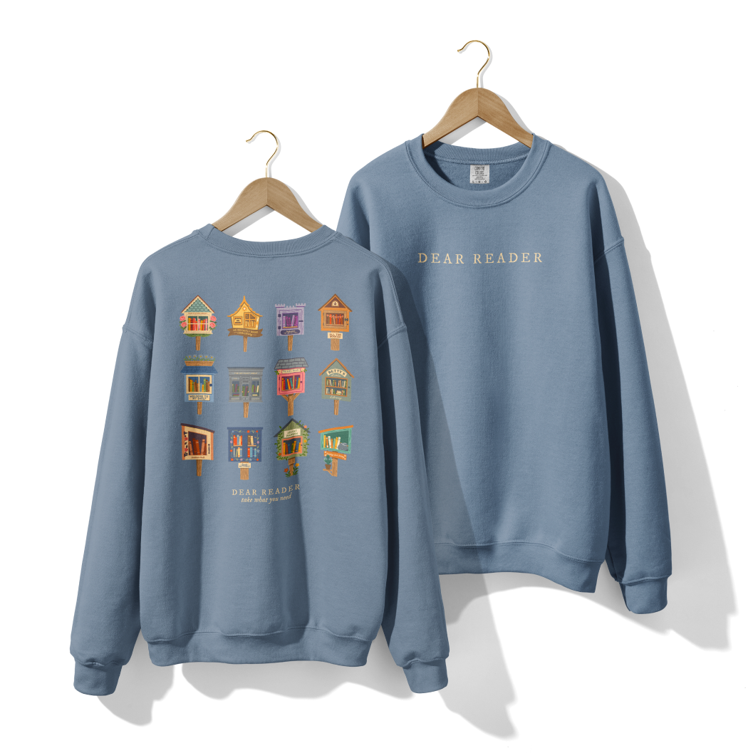 Dear Reader Lightweight Crewneck