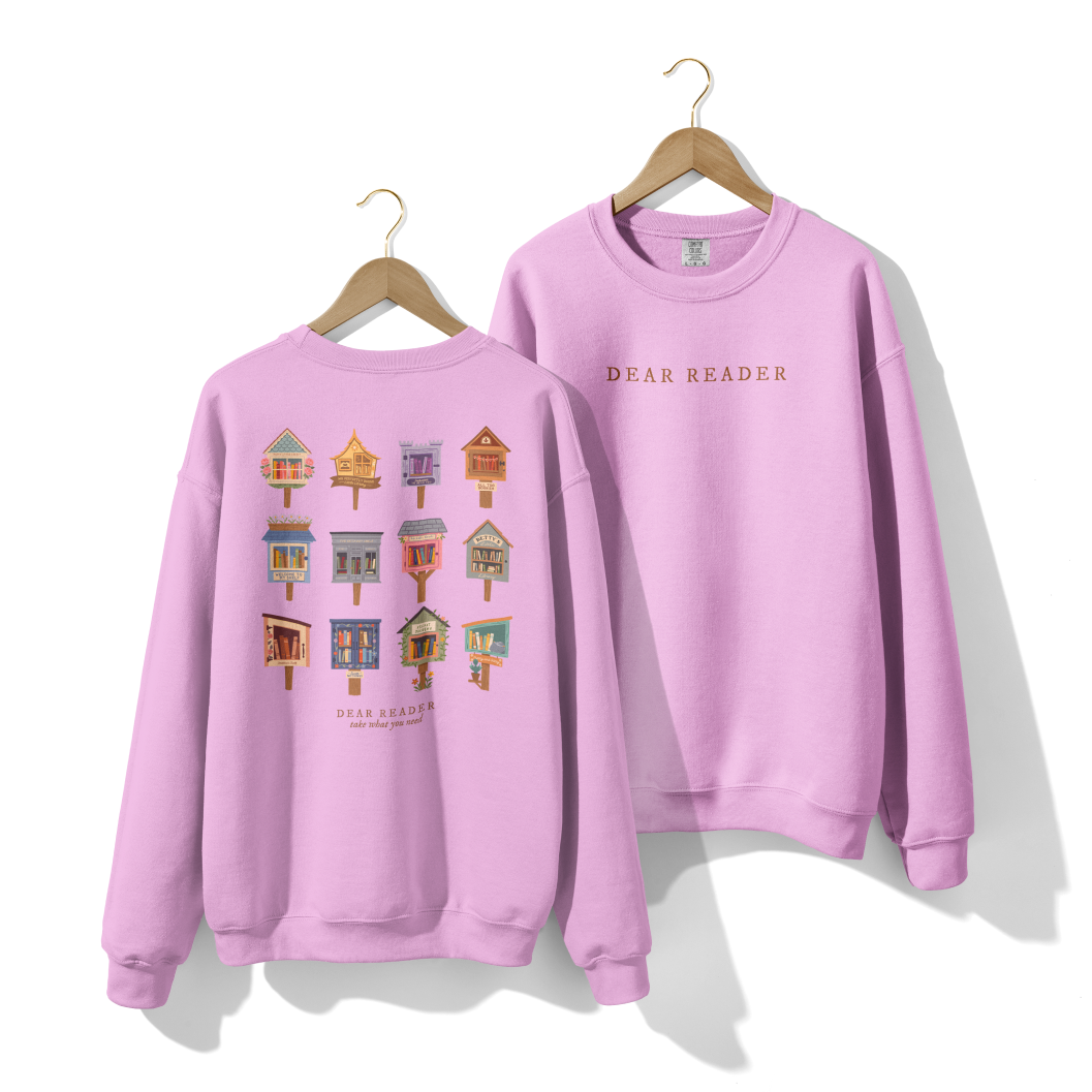 Dear Reader Lightweight Crewneck