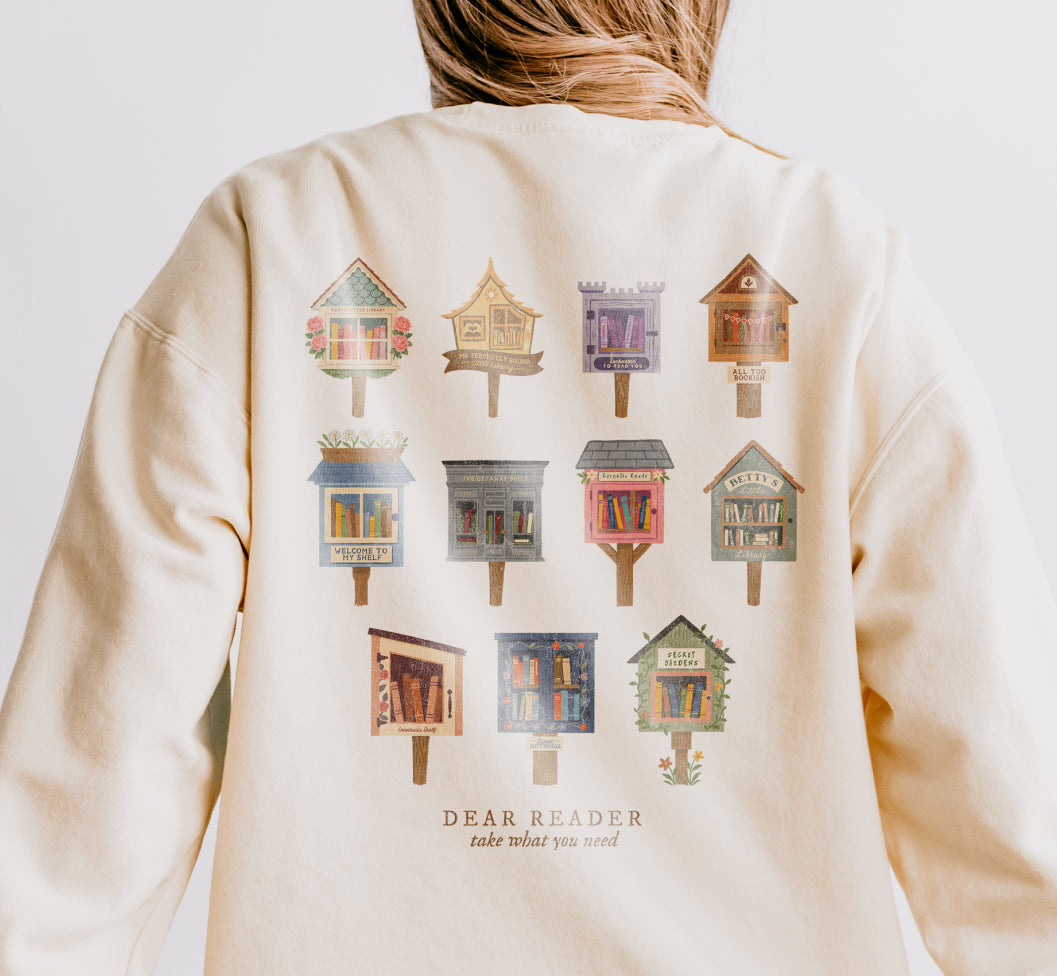Dear Reader Lightweight Crewneck