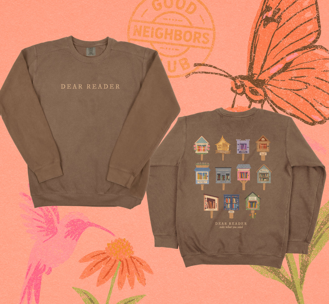 Dear Reader Lightweight Crewneck