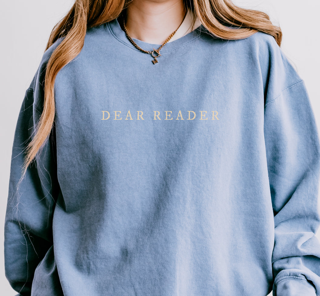 Dear Reader Lightweight Crewneck
