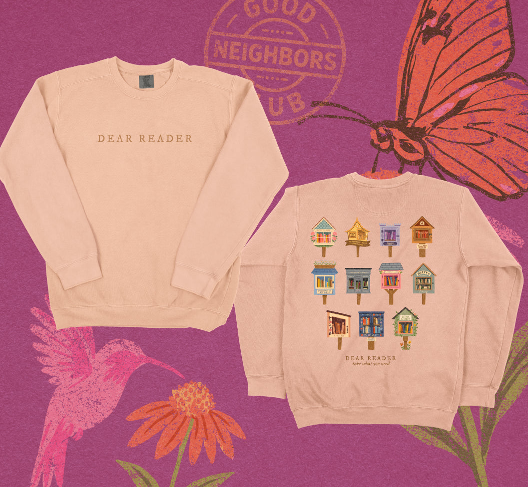 Dear Reader Lightweight Crewneck