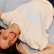 Boss Up, Settle Down Puff Print Tee