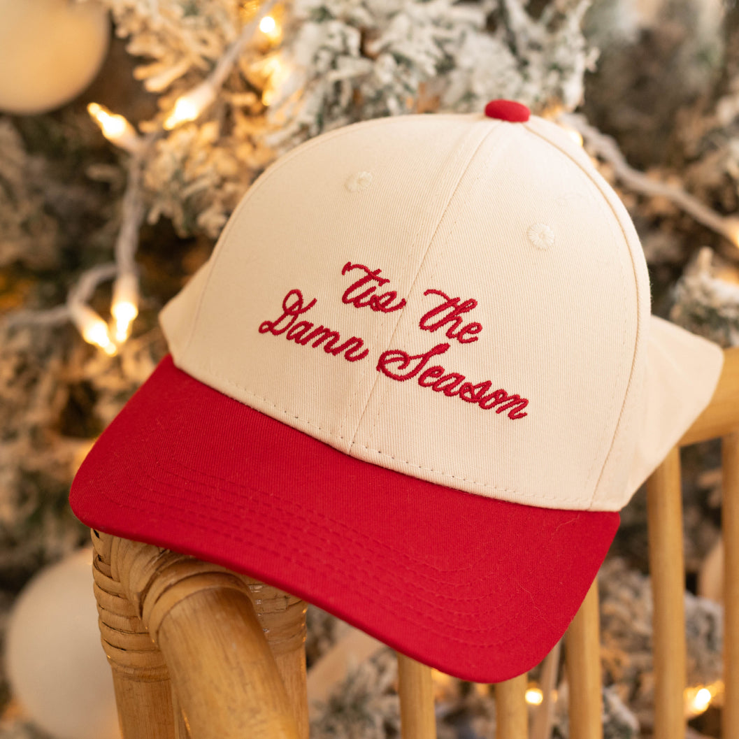 'Tis the Damn Season Red Bow Hat