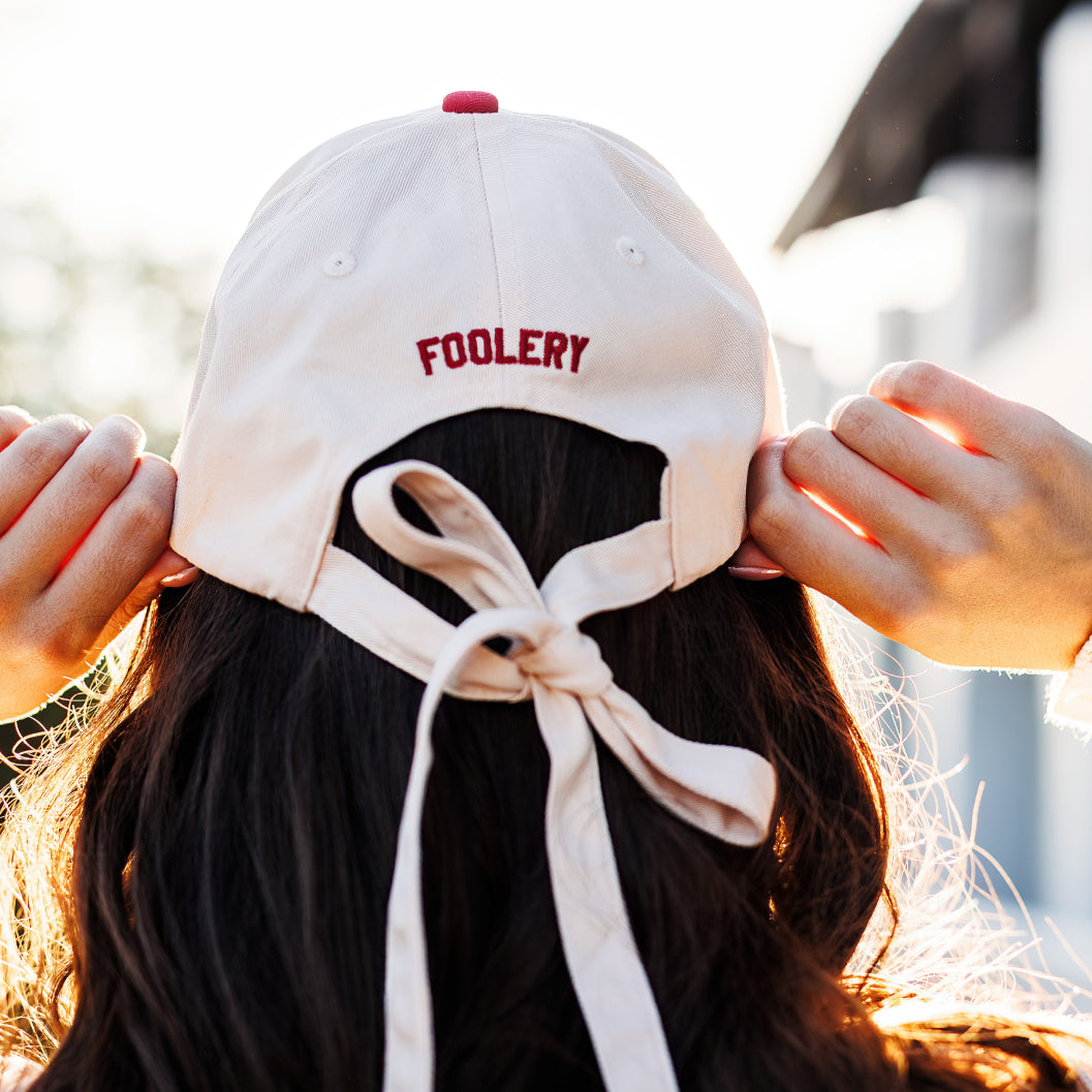 'Tis the Damn Season Red Bow Hat