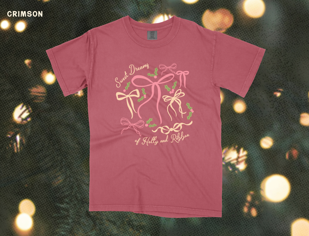 Kid's Sweet Dreams of Holly and Ribbon Tee